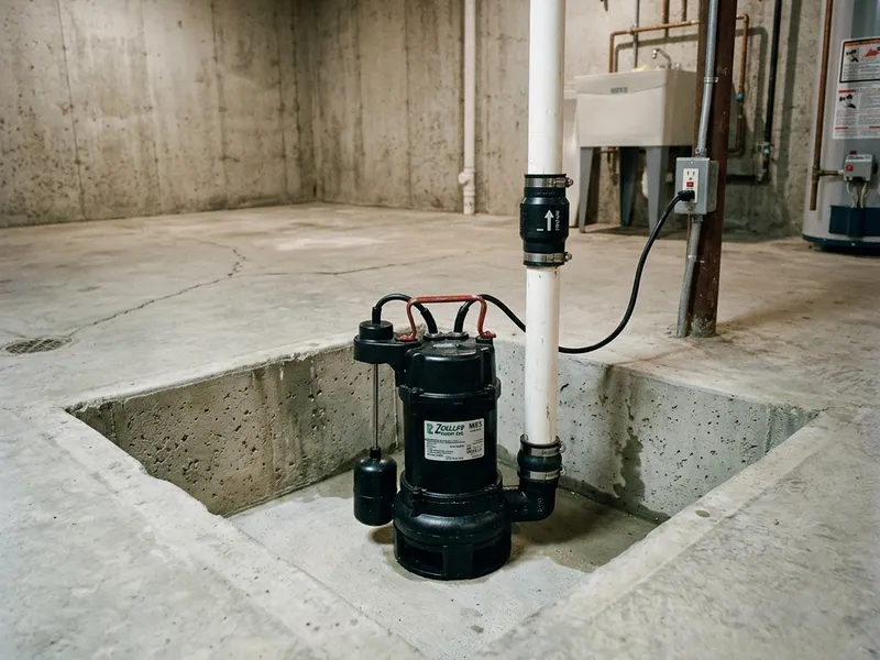 Sump Pump Installation Plumber in Columbus City, IA